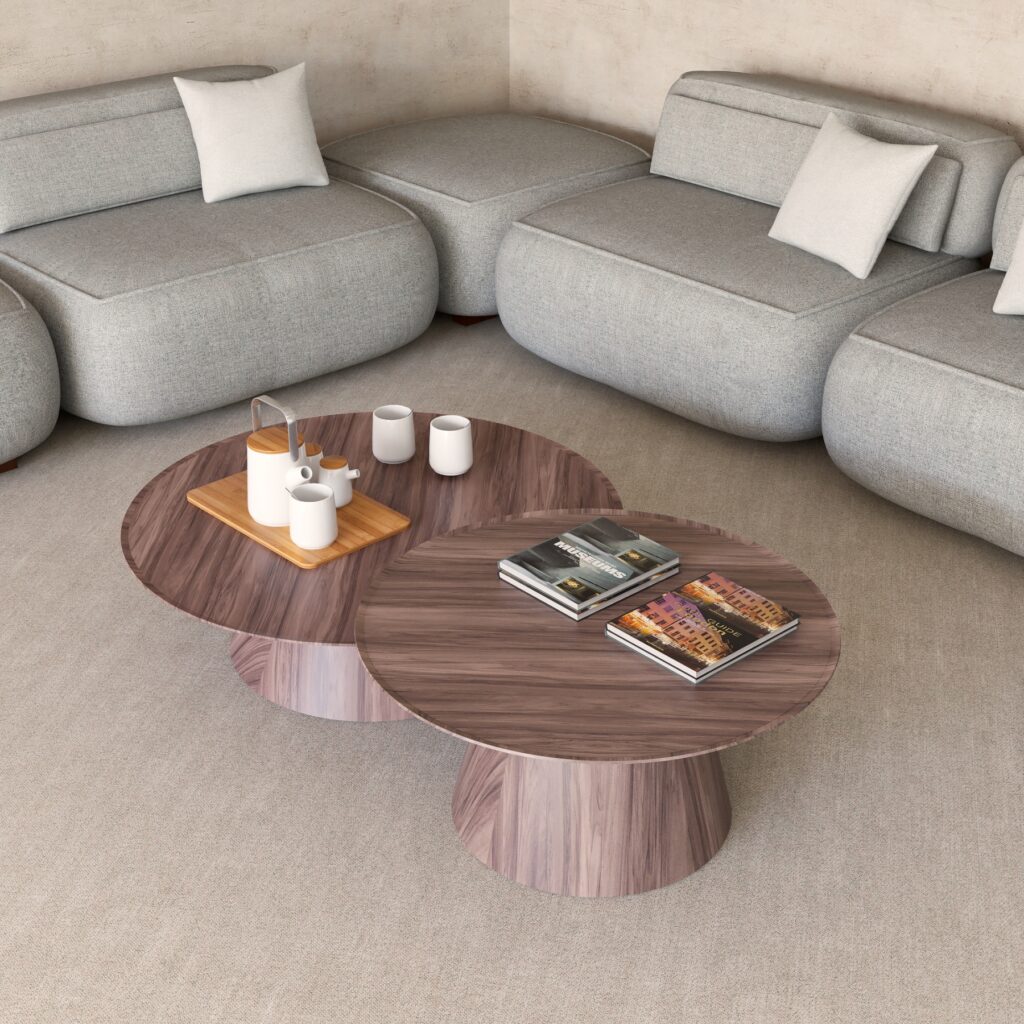 Mesa de centro da linha Cônica Accord