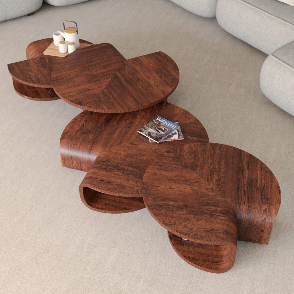 Bloom line center table by Accord